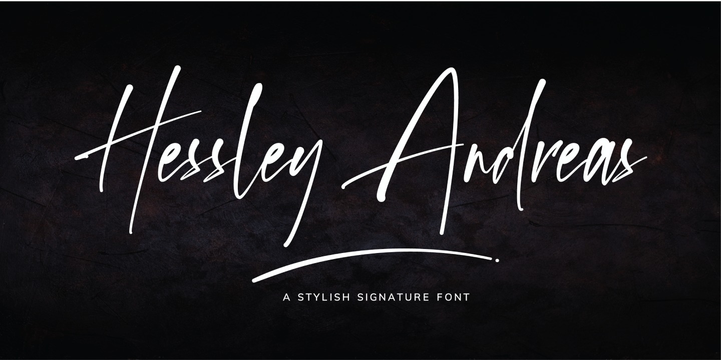 Hessley Andreas Regular Font preview